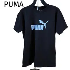 プーマ　PUMA 半袖Tシャツ　ロゴプリント　スポーツ　レディース　M 黒
