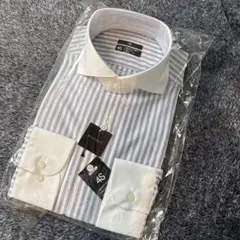 スーツセレクト　ストライプ ワイシャツ 4S