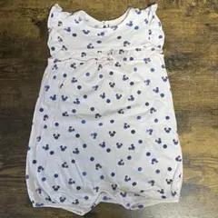 Disney GAP ミニーちゃん柄ベビー服 ワンピース 6-12ヶ月