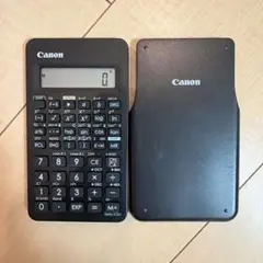 Canon 関数電卓 F-605G ブラック カバー付き