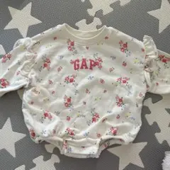 GAP ベビー　ロンパース　トレーナー　花柄