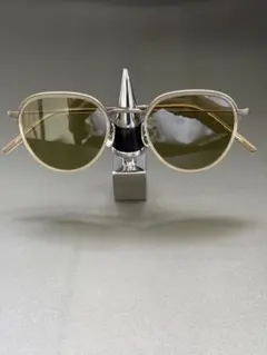10 eyevan No.5メガネ yelowGold メガネチェーン付き 10 eyevan No.5メガネ yelowGold メガネチェーン付き - メルカリ