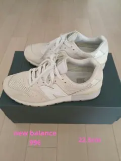 New Balance 996 ホワイト スニーカー