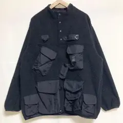 オーバーサイズ！south2west8 マルチポケットジップ2ウェイジャケット