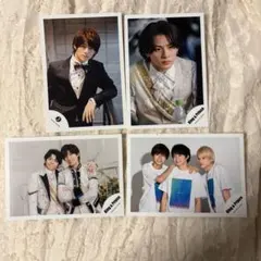 平野紫耀 など 生写真 公式写真 4枚セット
