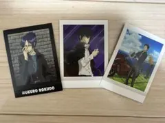 家庭教師ヒットマンREBORN！！ブロマイドカード 六道骸、雲雀恭弥、山本武