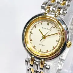 SEIKO LUCENT レディース腕時計 クォーツ 新品電池 コンビ 107