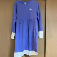 LOOK by BEAMS mini ワンピース 女　ガールズ　パープル 150