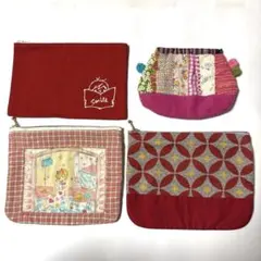 ポーチセット 4点セット　値下げしました