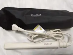 SALONIA ストレートヘアアイロン 24mm ホワイト