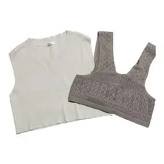 INGNIニットビスチェ2点セット