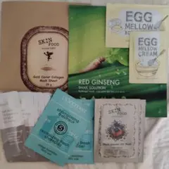 フェイスパック+試供品セット