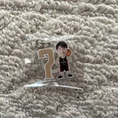 大阪エヴェッサ #7 高橋快成選手 ガチャガチャ めじるしアクセサリー