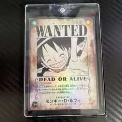 OP13-118 モンキー・Ｄ・ルフィ SEC 手配書 WANTED