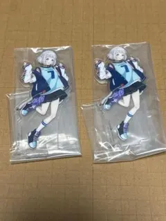 一番くじ 学園アイドルマスター H賞 アクリルスタンド 葛城リーリヤ 2個セット