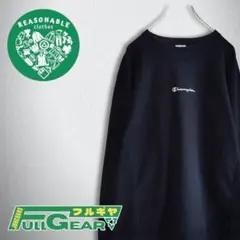 古着 リバースウィーブ チャンピオン ブラック トレーナー メンズ XL