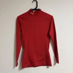 Under Armour レッド ハイネックシャツ　M
