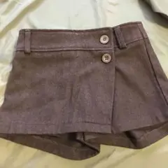 巻きスカート風　ショートパンツ