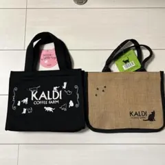 KALDI COFFEE FARM ネコの日2021 トートバッグ 2点セット