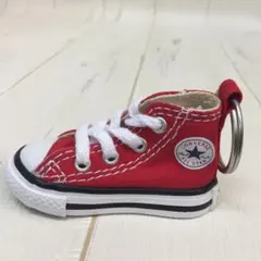 コンバース　オールスターハイカット キーホルダー　赤　未使用