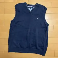 Tommy Hilfiger ネイビー ノースリーブニット Mサイズ