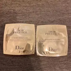 Dior ディオール プレステージ　メイク落とし&洗顔セット