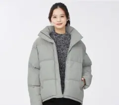 GUヒートパデットオーバーサイズブルゾン　ダウンジャケットXXL