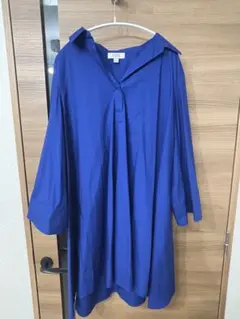 【新品未使用】COS ブルーシャツワンピース