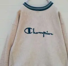 【値下げ】リバースウィーブ 90s 刺繍タグ 筆記体ロゴ