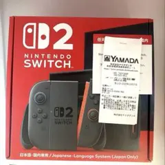 【新品未開封】本体 保証書付き ニンテンドースイッチ2 日本語　国内専用