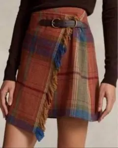 新品未使用　ラルフローレン　巻きミニスカート