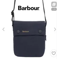 バブアー Barbour ショルダーバッグ ネイビーのサムネイル