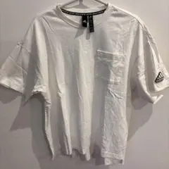 adidas ポケットTシャツ ホワイト