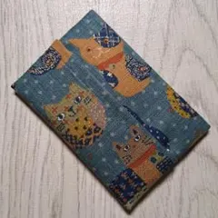 ポケットティッシュケース　☆682　ねこ柄