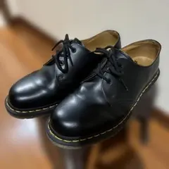 【極美品】ドクターマーチン 1461 3ホール 黒 uk7 jp26 黒 レザー