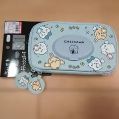 新品 しまむら ちいかわ マルチティッシュポーチ マルチケース ハチワレ うさぎ