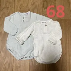ガーゼ ロンパース