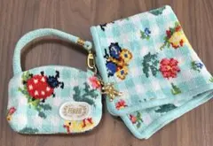 フェイラー　ハイジ　ポーチ、ハンカチ　used