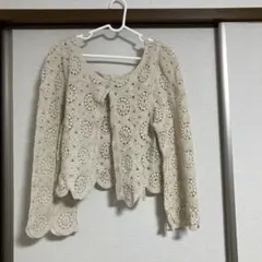 RAY CASSIN かぎ針編み 長袖 カーディガンのサムネイル