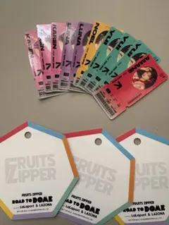 FRUITS ZIPPER ららぽーと ステッカー