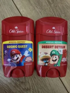 マリオコラボOld Spice デオドラントスティック 3種セット Old Spice デオドラントスティック スーパーマリオ - メルカリ