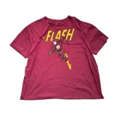 7TSM3【THE FLASH】アメコミ　Tシャツ　フラッシュ　古着used