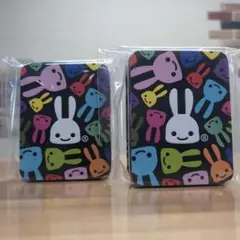 限定 CUNE カラフルウサギクッキー缶 キューン LAWSON 2個セット