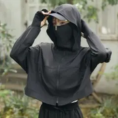 s*a様 【新品未使用未開封】しいちゃん 完全遮光パーカー ブラック