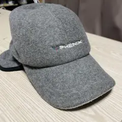 PHENIX ストレッチフィット グレー帽子