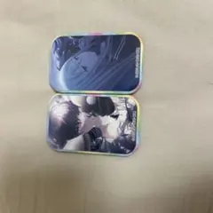 【プロセカ】朝比奈まふゆ　宵崎奏　スクエア缶バッチ