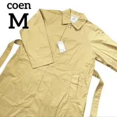 未使用 タグ付き coen コーエン コート トレンチコート アウター M