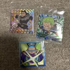 ワンピース シールウエハース　ホログラムステッカー 3枚セット