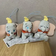 ダンボ むにゃすやマスコットVol.7 3体セット ディズニーキャラクター