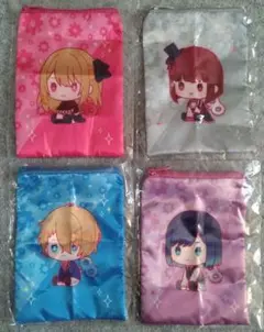 推しの子　ポーチコレクション　ぺたっとねじまきver.　4種セット